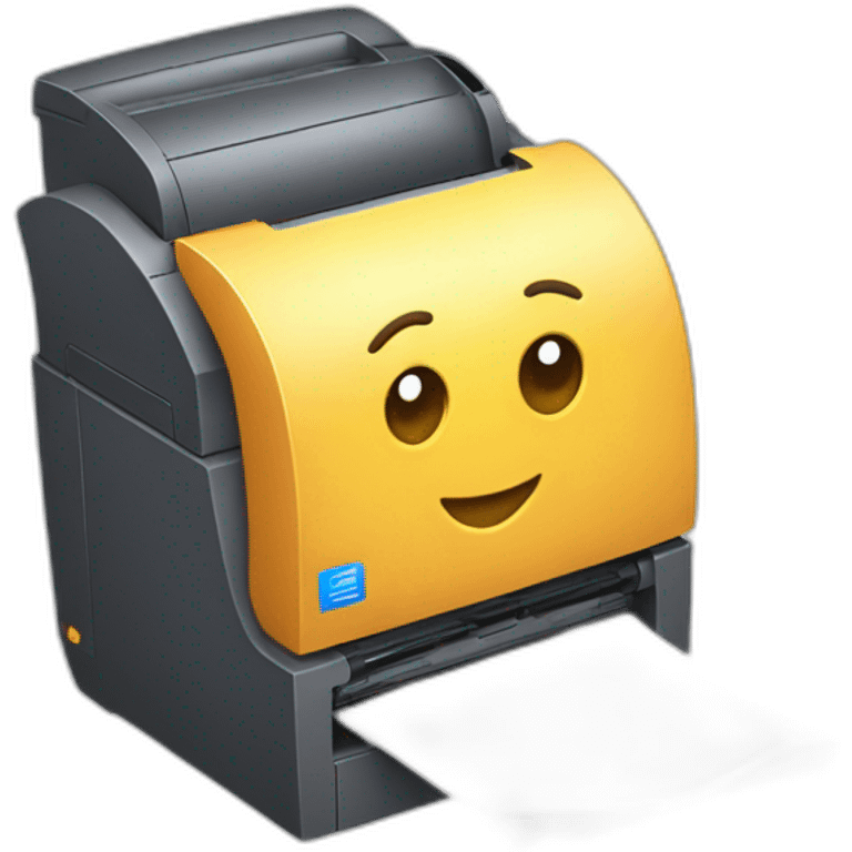 printer 3d emoji