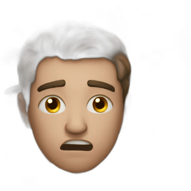 Cry men emoji