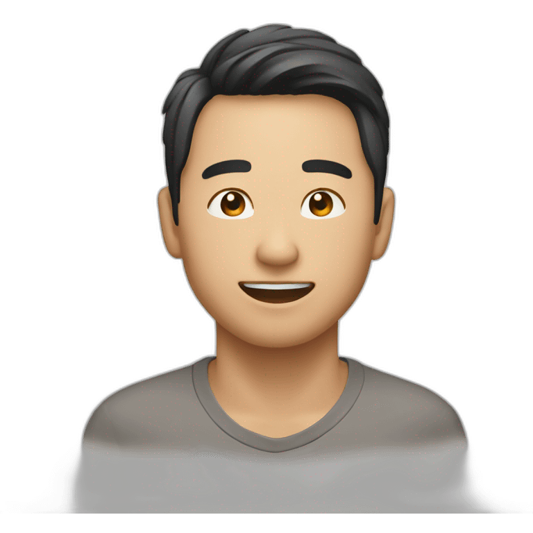 Hansome asian male emoji