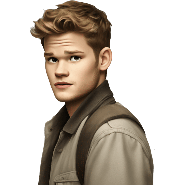 Jeremy irvine emoji