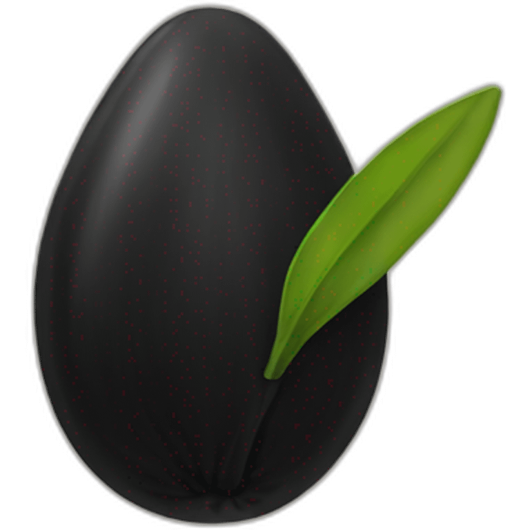 black seed emoji