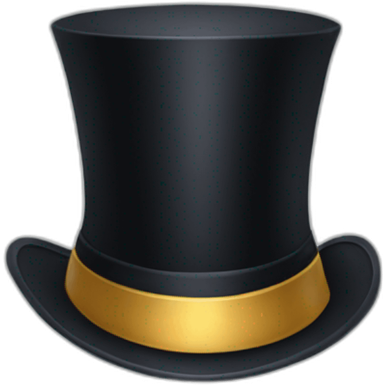 Magician top hat emoji