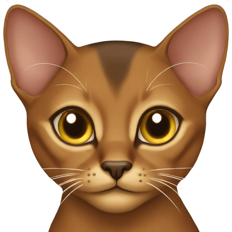 abyssinian cat emoji