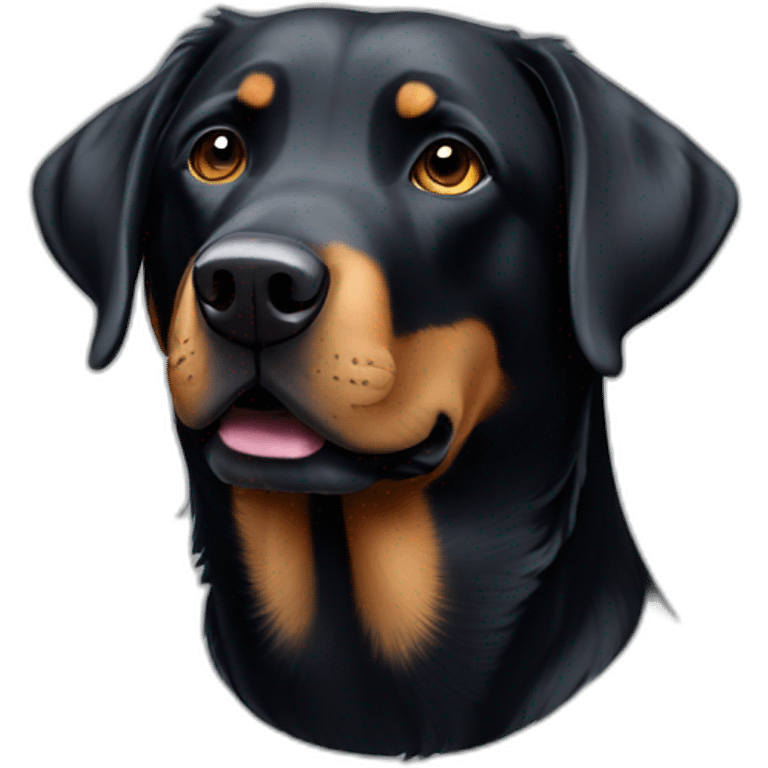 labrador crossed with beauceron emoji