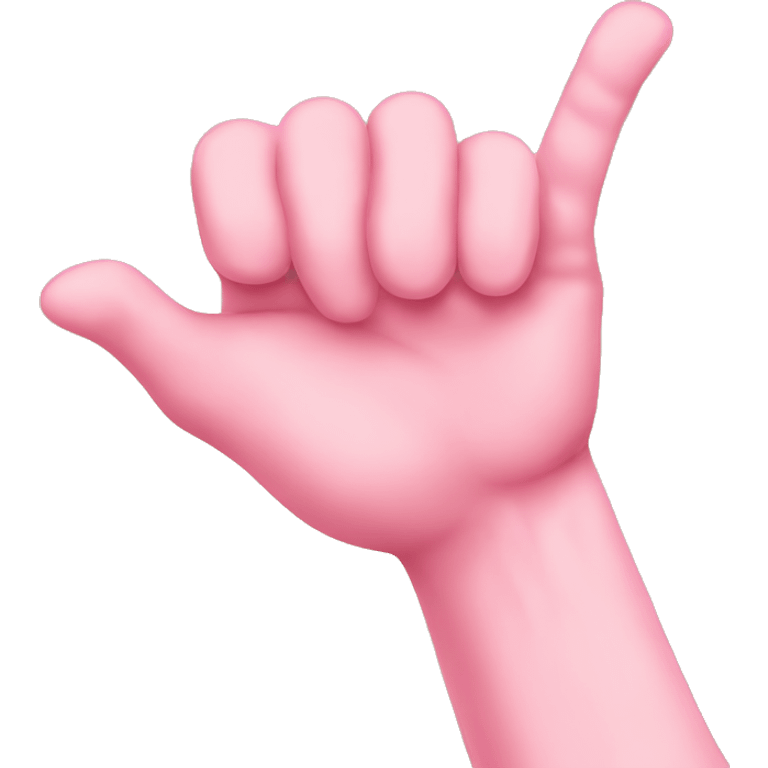 hand with pinkie pointing out emoji