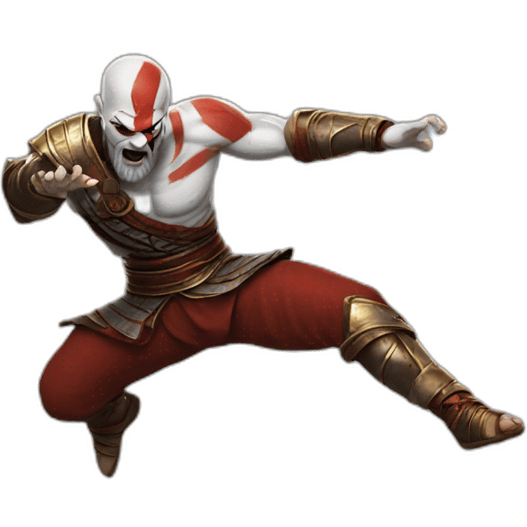 kratos break dancing emoji