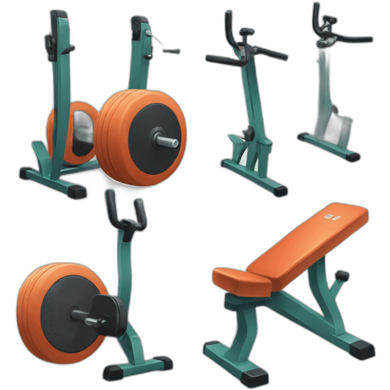 Gym equipment emoji