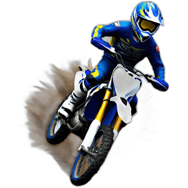 Moto cross emoji