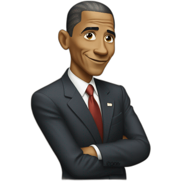 Barak Obama emoji