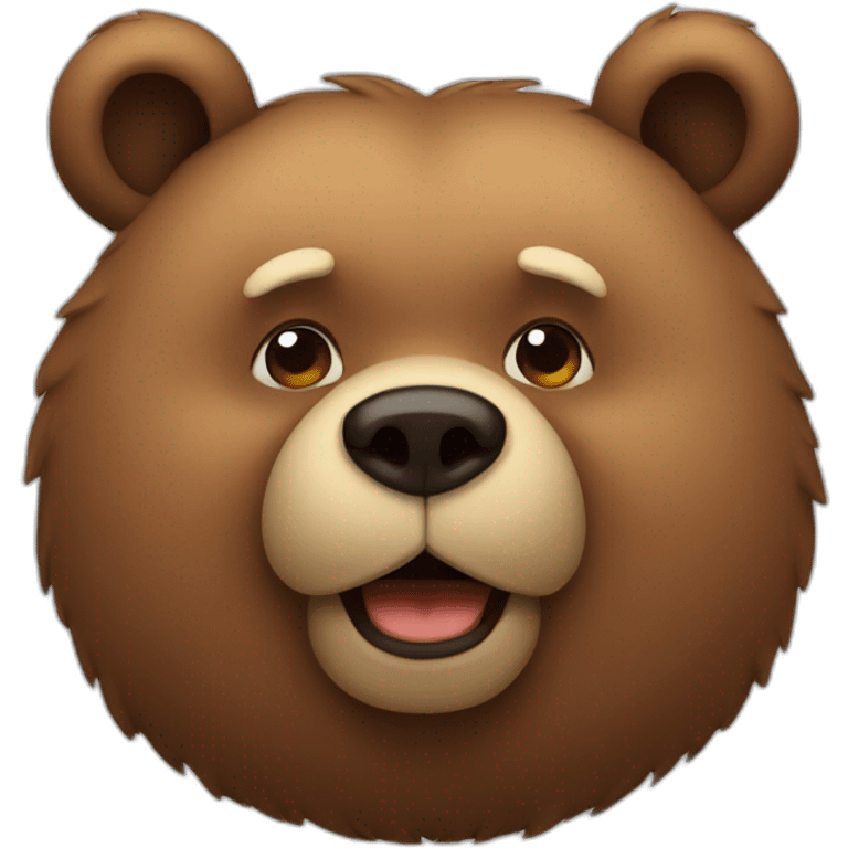 fat bear emoji