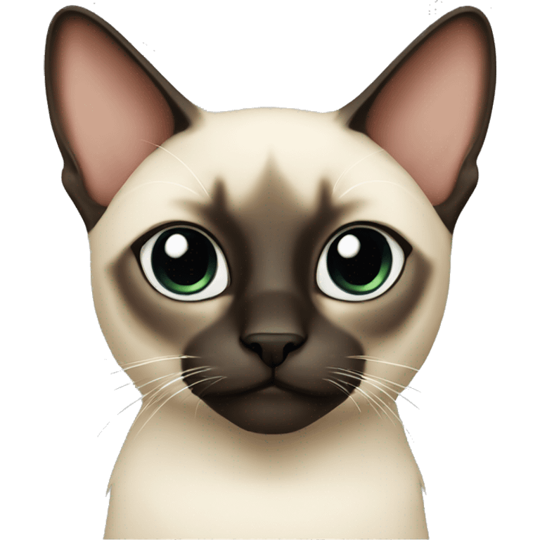 Siamese cat emoji