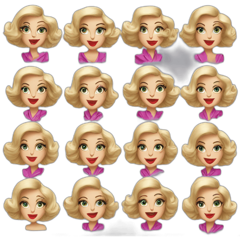 gentlemen prefer blondes emoji