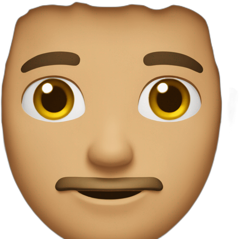 hombre joven sin barba emoji