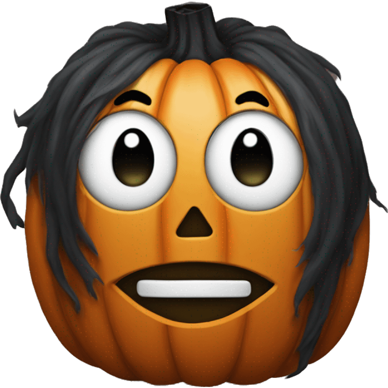 Pumkin no face emoji