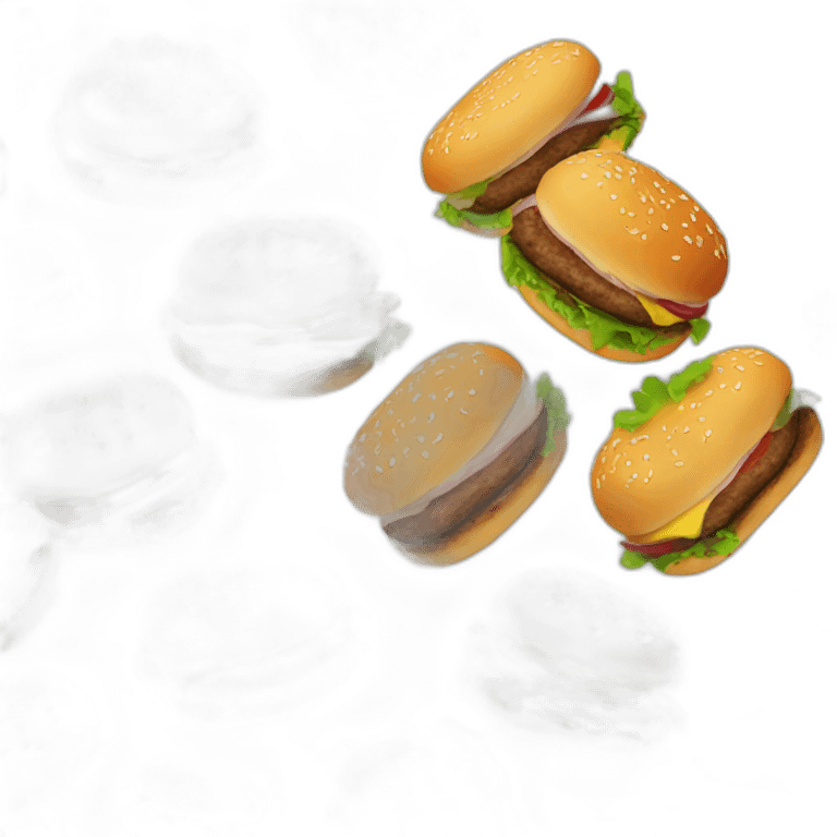 grilled hamburgers  emoji