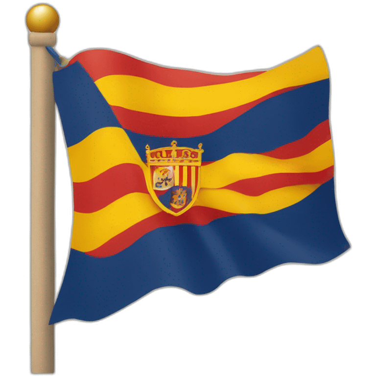 Bandera catalana emoji