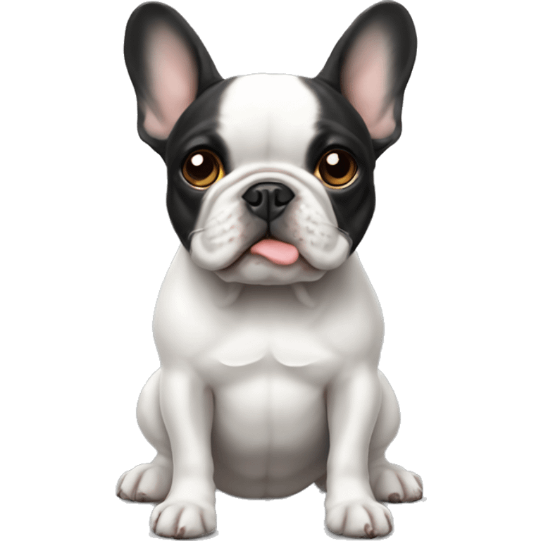 3 leg French bulldog emoji