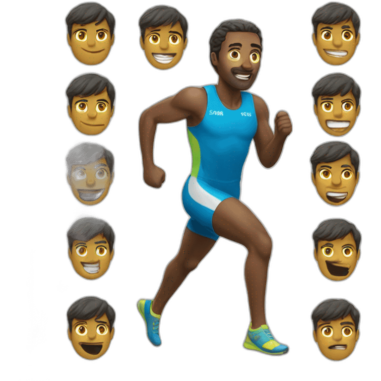 Coureur  emoji