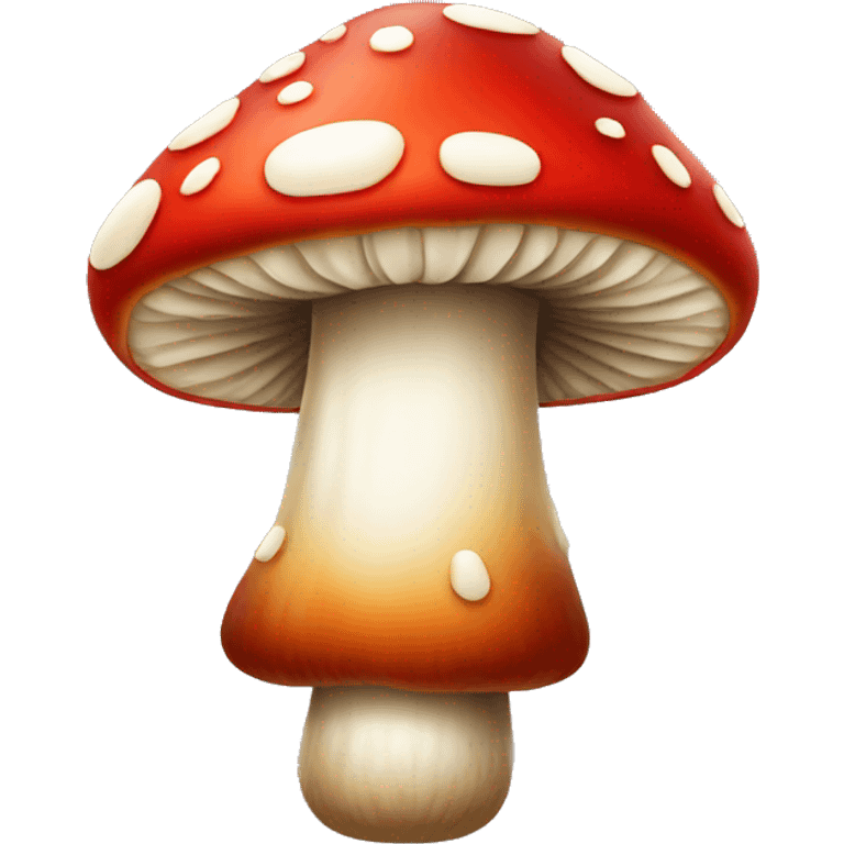 mushroom red emoji