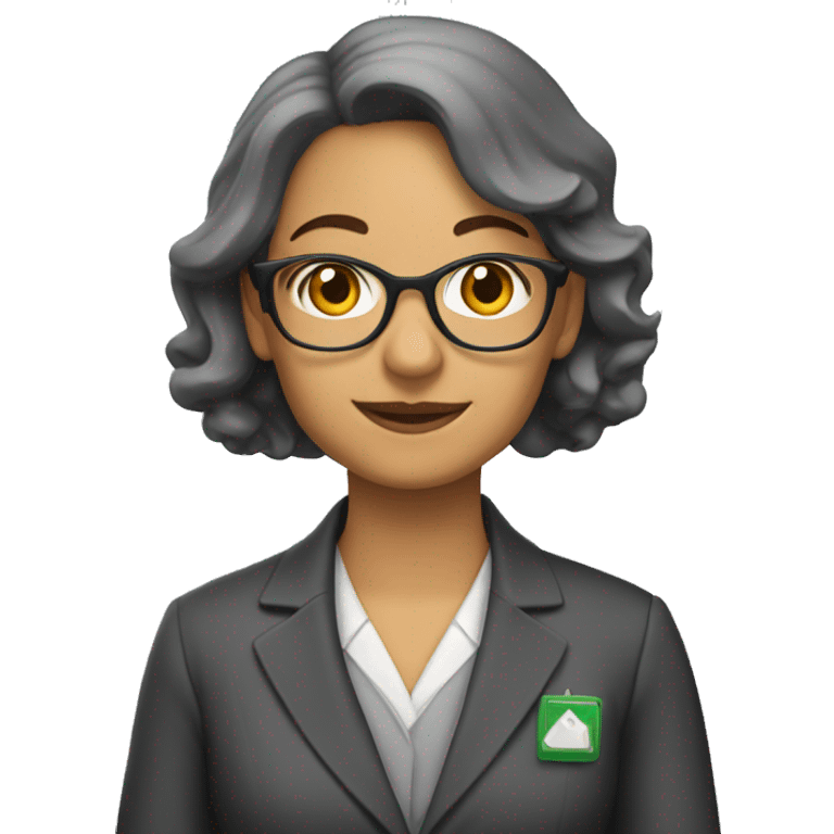 PROFESORA CASTAÑA emoji