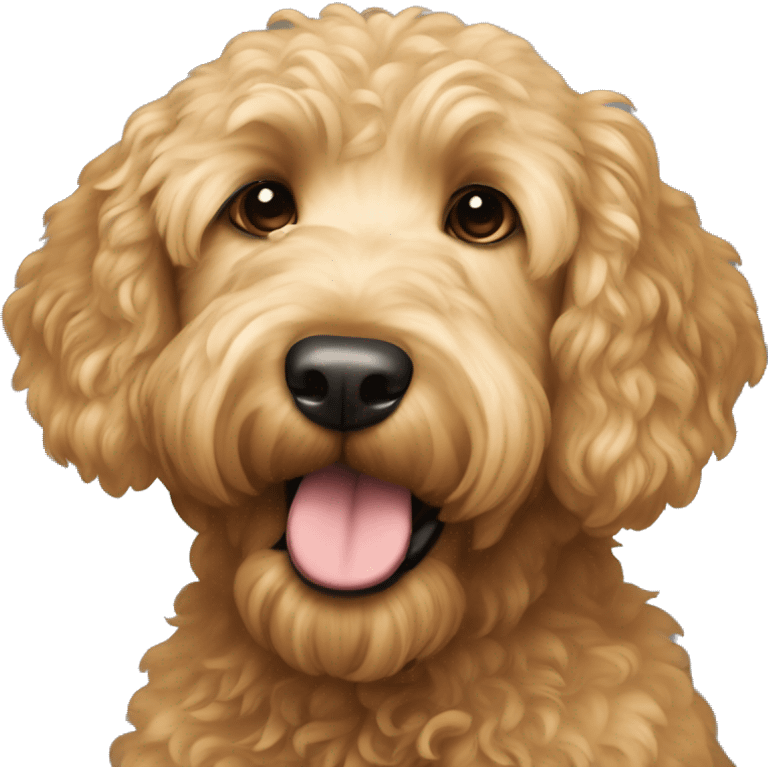 Goldendoodle emoji