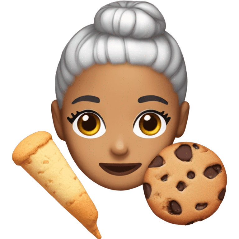 ariana grande cookie and juice emoji