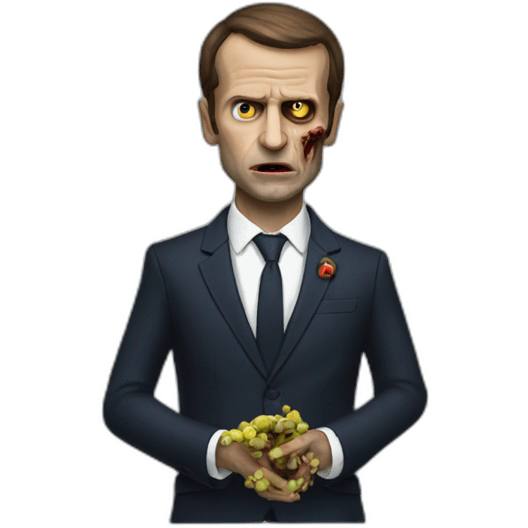 macron-zombie emoji