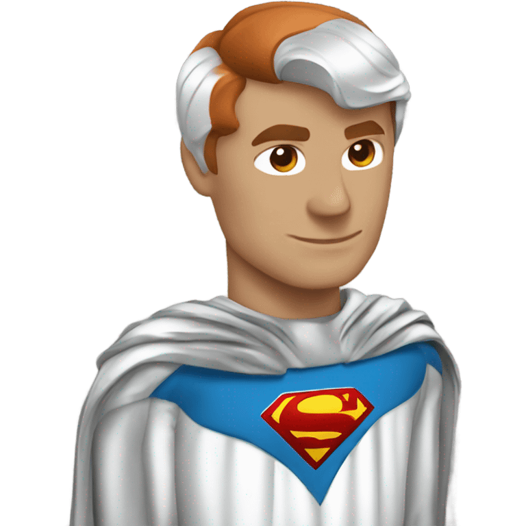 Chrome Superman emoji