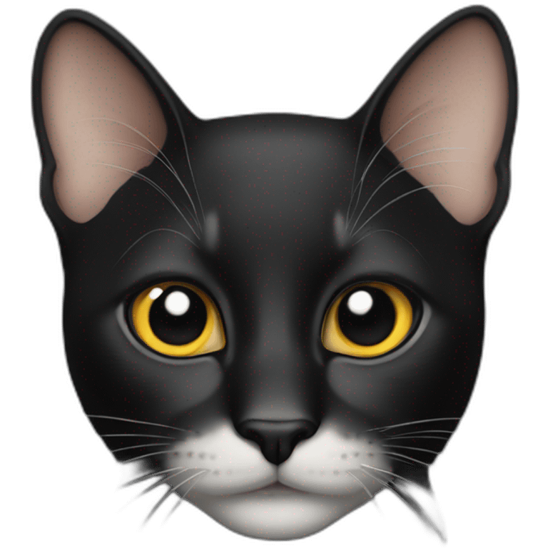 Gato negro  emoji