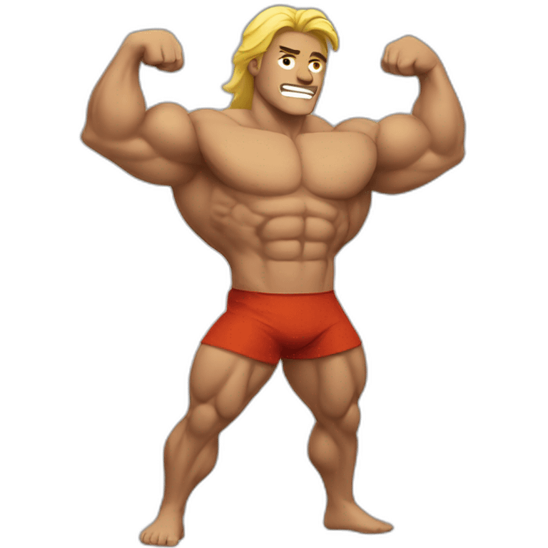 muscular person emoji