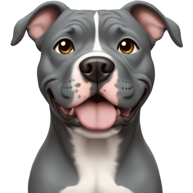 Blue fawn pitbull emoji