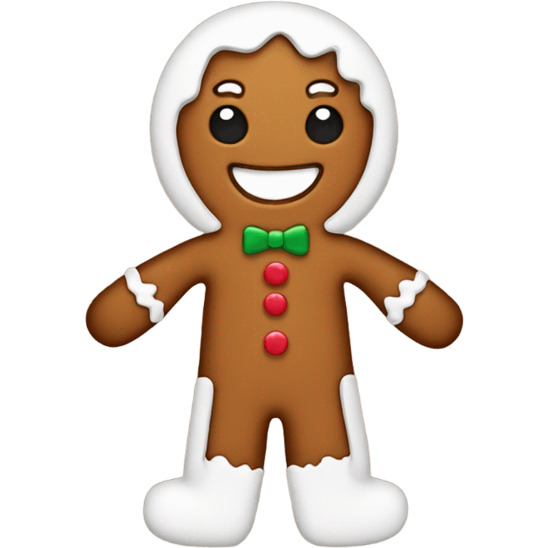 Gingerbread man  emoji