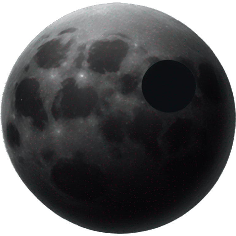 old black moon emoji