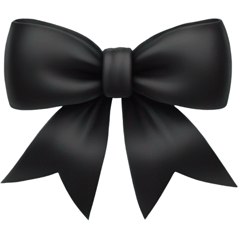 black bow emoji