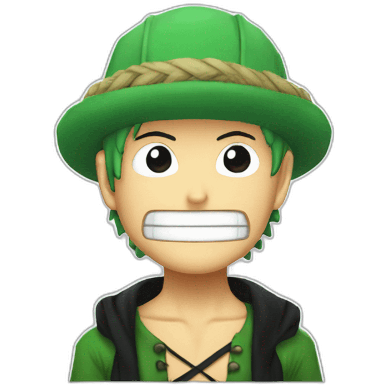 zoro one piece emoji