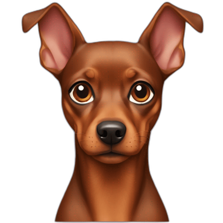 Pinscher inteiro emoji