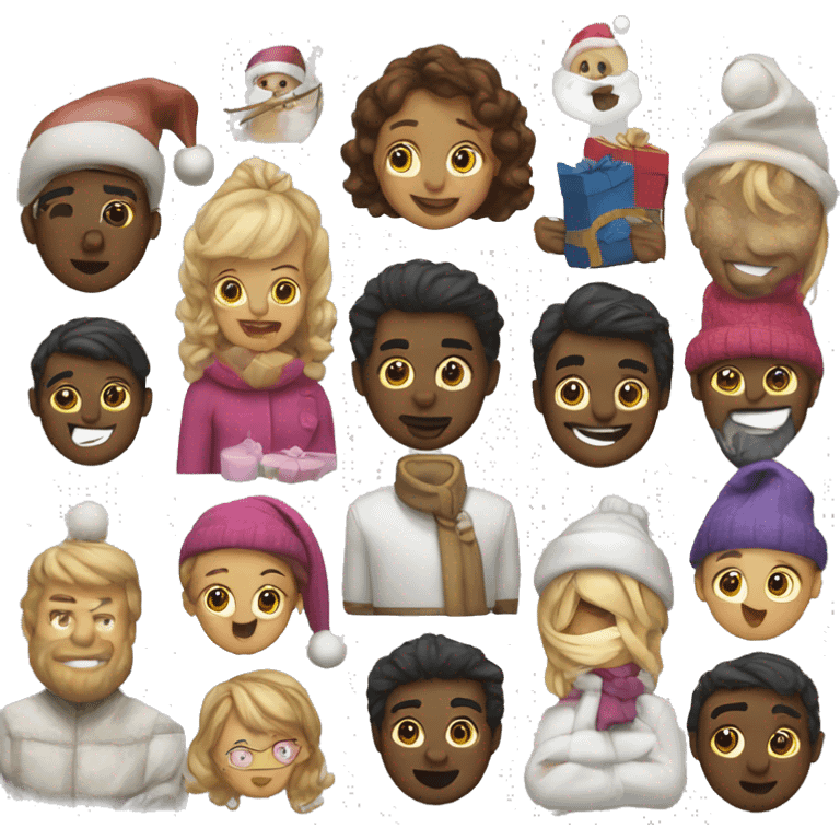 create an advent calendar emoji