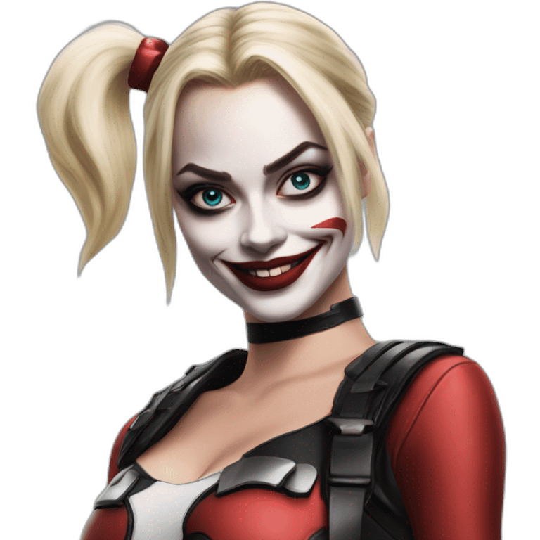 Margot Robbie Harley quinn emoji