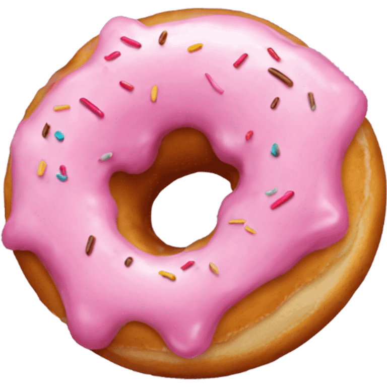 Mini donut bite  emoji