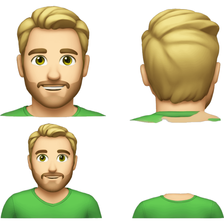 handsome-34-year-old-man-with-dirty-blonde-hair-and-kind-green-eyes-and-a-short-cropped-beard-and-shirt emoji