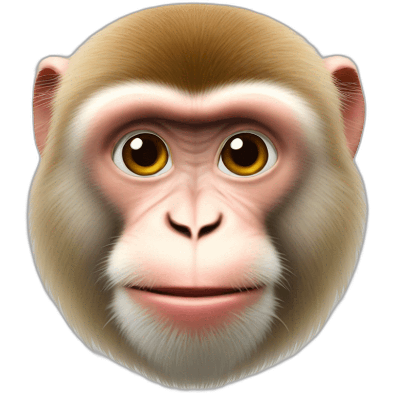 Japanese macaque emoji