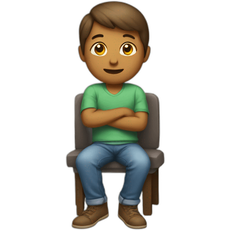 sitting emoji