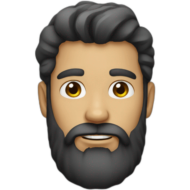 Beard men emoji