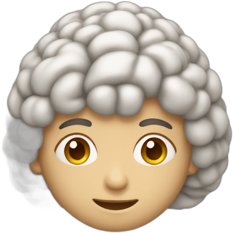 fast brain emoji