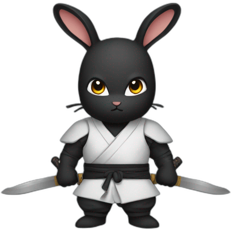 Ninja bunnies emoji