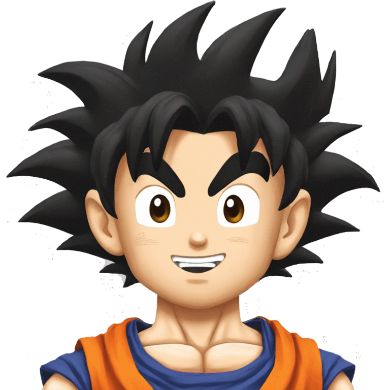 Goku dragon ball z emoji