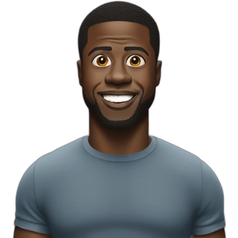 kevin hart, comedian emoji