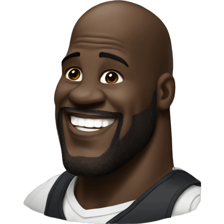 Shaquille oniel delighted  emoji