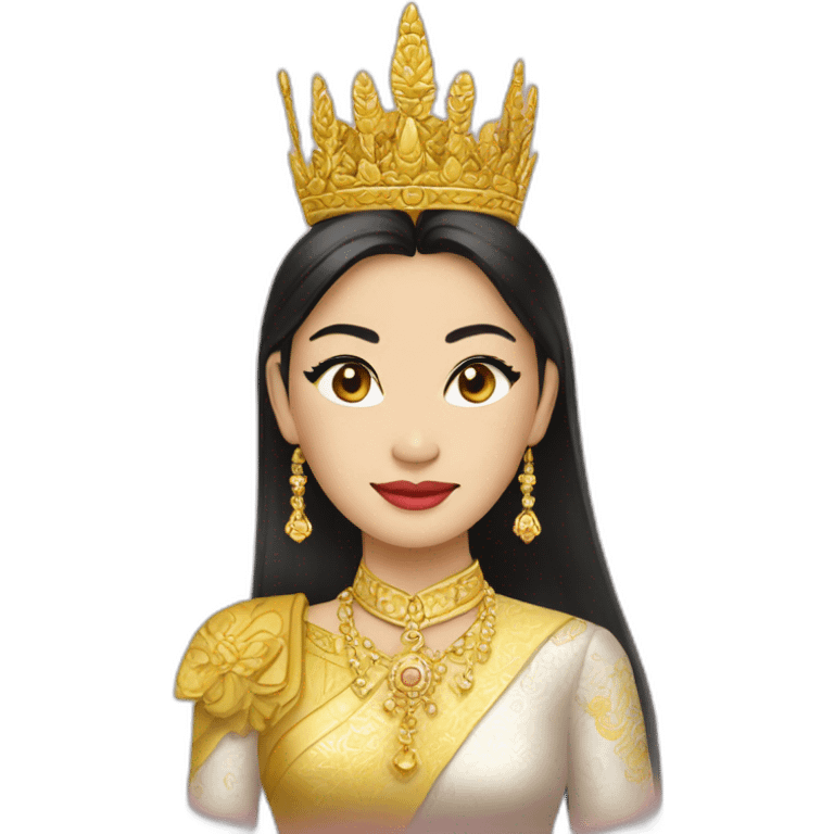 Queen suthida of thailand emoji