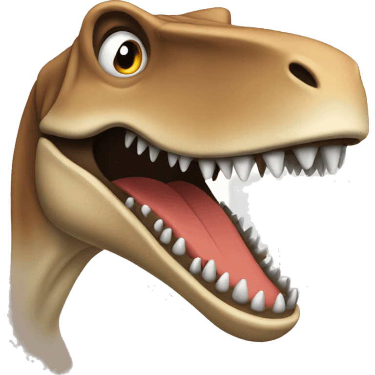 Smile trex emoji